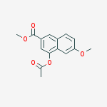methyl 4-acetoxy-6-methoxy-2-naphthoate