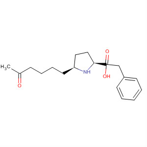 L-Proline, 5-(5-oxohexyl)-1-(phenylmethyl)-, cis-