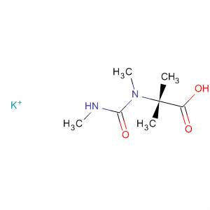 Alanine, N,2-dimethyl-N-[(methylamino)carbonyl]-, monopotassium salt
