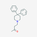 4-(4,4-diphenylpiperidin-1-yl)butan-2-one