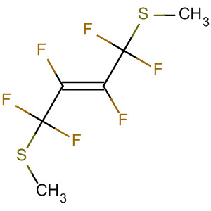 2-Butene, 1,1,2,3,4,4-hexafluoro-1,4-bis(methylthio)-, (E)-