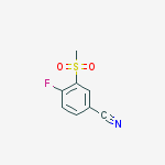 4-Fluoro-3-(methylsulfonyl)benzonitrile