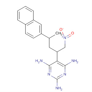 2,4,6-Pyrimidinetriamine, 5-[3-(2-naphthalenyl)-1-(nitromethyl)butyl]-