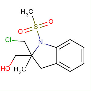 1H-Indole-2-methanol, a-(chloromethyl)-a-methyl-1-(methylsulfonyl)-