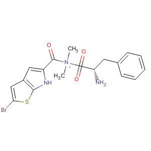 L-Phenylalaninamide,N-[(2-bromo-6H-thieno[2,3-b]pyrrol-5-yl)carbonyl]-N,N-dimethyl-