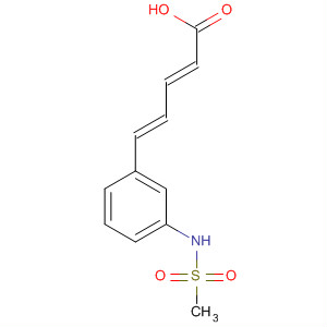 2,4-Pentadienoic acid, 5-[3-[(methylsulfonyl)amino]phenyl]-, (2E,4E)-
