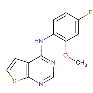 Thieno[2,3-d]pyrimidin-4-amine, N-(4-fluoro-2-methoxyphenyl)-