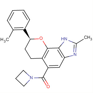 Methanone,1-azetidinyl[(8S)-1,6,7,8-tetrahydro-2-methyl-8-(2-methylphenyl)pyrano[2,3-e]benzimidazol-5-yl]-