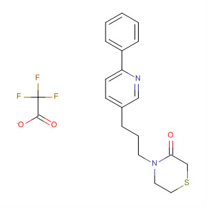 3-Thiomorpholinone, 4-[3-(6-phenyl-3-pyridinyl)propyl]-,2,2,2-trifluoroacetate (1:1)