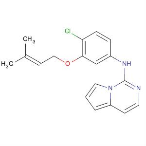Pyrrolo[1,2-c]pyrimidin-1-amine,N-[4-chloro-3-[(3-methyl-2-buten-1-yl)oxy]phenyl]-