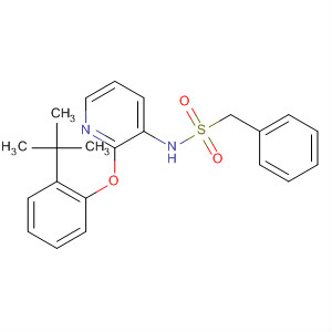 Benzenemethanesulfonamide,N-[2-[2-(1,1-dimethylethyl)phenoxy]-3-pyridinyl]-