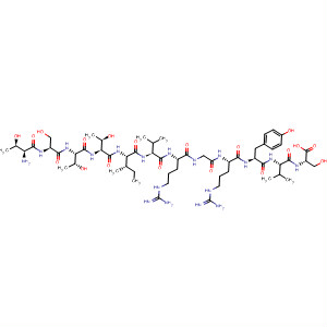 L-Serine,L-threonyl-L-seryl-L-threonyl-L-threonyl-L-isoleucyl-L-valyl-L-arginylglycyl-L-arginyl-L-tyrosyl-L-valyl-