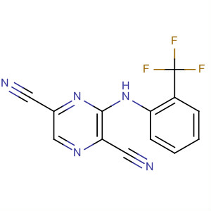 2,5-Pyrazinedicarbonitrile, 3-[[2-(trifluoromethyl)phenyl]amino]-