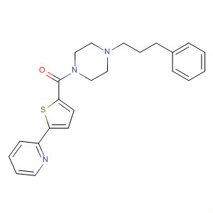 Methanone, [4-(3-phenylpropyl)-1-piperazinyl][5-(2-pyridinyl)-2-thienyl]-