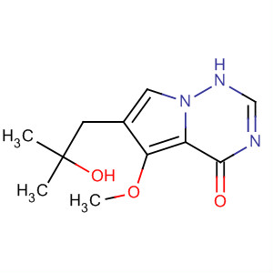 Pyrrolo[2,1-f][1,2,4]triazin-4(1H)-one,6-(2-hydroxy-2-methylpropyl)-5-methoxy-