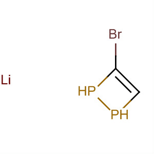 1,2-Diphosphete, 3-bromo-1,2-dihydro-, lithium salt (1:1)