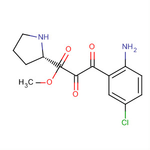 L-Proline, 1-[2-(2-amino-5-chlorophenyl)-2-oxoacetyl]-, methyl ester