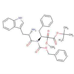 L-Phenylalanine,1-[(1,1-dimethylethoxy)carbonyl]-N-[(phenylmethoxy)carbonyl]-L-tryptophyl-, methyl ester
