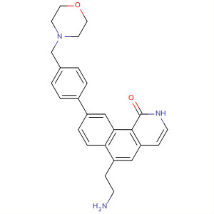 Benz[h]isoquinolin-1(2H)-one,6-(2-aminoethyl)-9-[4-(4-morpholinylmethyl)phenyl]-