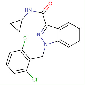 1H-Indazole-3-carboxamide,N-cyclopropyl-1-[(2,6-dichlorophenyl)methyl]-