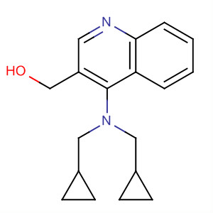 3-Quinolinemethanol, 4-[bis(cyclopropylmethyl)amino]-