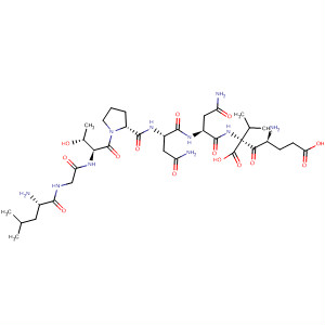 L-Valine,L-leucylglycyl-L-threonyl-L-prolyl-L-asparaginyl-L-asparaginyl-L-a-glutamyl-