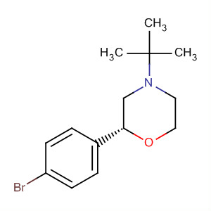 Morpholine, 2-(4-bromophenyl)-4-(1,1-dimethylethyl)-, (2R)-