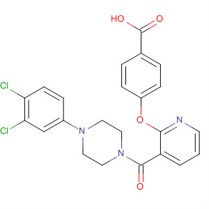Benzoic acid,4-[[3-[[4-(3,4-dichlorophenyl)-1-piperazinyl]carbonyl]-2-pyridinyl]oxy]-