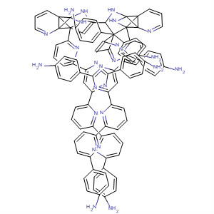 Benzenamine,4,4'-[[2-(4-aminophenyl)-4,6-pyrimidinediyl]bis[6,2-pyridinediyl[6-[6-[2-(4-aminophenyl)-6-[6'-(4-aminophenyl)[2,2'-bipyridin]-6-yl]-4-pyrimidinyl]-2-pyridinyl]-4,2-pyrimidinediyl]]]bis-