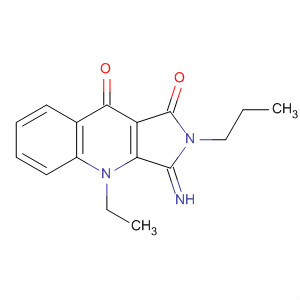1H-Pyrrolo[3,4-b]quinoline-1,9(4H)-dione,4-ethyl-2,3-dihydro-3-imino-2-propyl-
