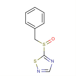 1,2,4-Thiadiazole, 5-[(phenylmethyl)sulfinyl]-