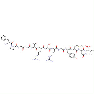 L-Valine,L-phenylalanyl-L-prolylglycylglycyl-L-threonyl-L-arginyl-L-seryl-L-arginylglycyl-L-tyrosyl-L-methionyl-L-asparaginyl-