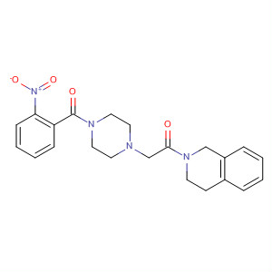 Ethanone,1-(3,4-dihydro-2(1H)-isoquinolinyl)-2-[4-(2-nitrobenzoyl)-1-piperazinyl]-
