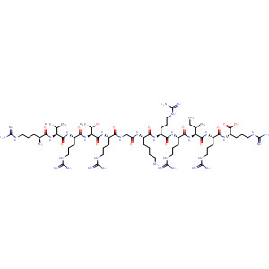 L-Arginine,L-arginyl-L-valyl-L-arginyl-L-threonyl-L-arginylglycyl-L-lysyl-L-arginyl-L-arginyl-L-isoleucyl-L-arginyl-