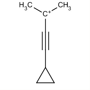 2-Propynylium, 3-cyclopropyl-1,1-dimethyl-