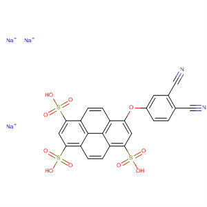 1,3,6-Pyrenetrisulfonic acid, 8-(3,4-dicyanophenoxy)-, sodium salt (1:3)