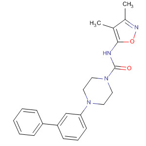 1-Piperazinecarboxamide,4-[1,1'-biphenyl]-3-yl-N-(3,4-dimethyl-5-isoxazolyl)-