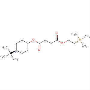 Butanedioic acid, 4-(1,1-dimethylethyl)cyclohexyl 2-(trimethylsilyl)ethylester, cis-