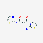 5-oxo-n-(1,3-thiazol-2-yl)-2,3-dihydro-[1,3]thiazolo[3,2-a]pyrimidine-6-carboxamide