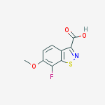 7-Fluoro-6-methoxybenzo[d]isothiazole-3-carboxylic acid