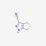 4H-Thieno[3,4-c]pyrazole-3-carbonitrile,  2,6-dihydro-