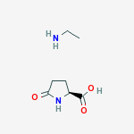 5-OXO-L-PROLINE,COMPOUND WITH ETHYLAMINE (1:1)