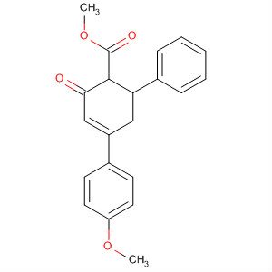 3-Cyclohexene-1-carboxylic acid, 4-(4-methoxyphenyl)-2-oxo-6-phenyl-,methyl ester