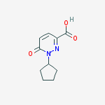 1-cyclopentyl-1,6-dihydro-6-oxo-3-Pyridazinecarboxylic acid