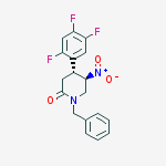 (4R,5R)-5-Nitro-1-(phenylmethyl)-4-(2,4,5-trifluorophenyl)-2-piperidinone