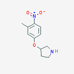 3-(3-METHYL-4-NITROPHENOXY)PYRROLIDINE