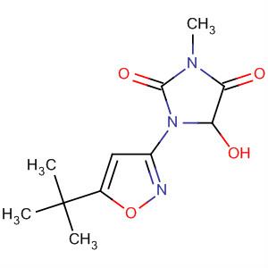 2,4-Imidazolidinedione,1-[5-(1,1-dimethylethyl)-3-isoxazolyl]-5-hydroxy-3-methyl-