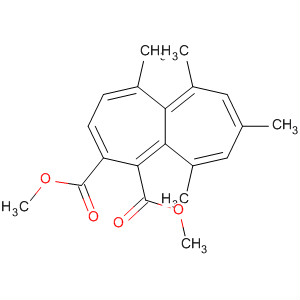 1,2-Heptalenedicarboxylic acid, 5,6,8,10-tetramethyl-, dimethyl ester
