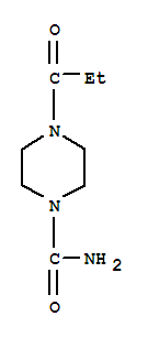 1-Piperazinecarboxamide,4-(1-oxopropyl)-