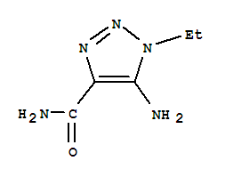 1H-1,2,3-Triazole-4-carboxamide,5-amino-1-ethyl-